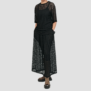 Ayrtight Fall/ Winter 2024 - Lace Skirt and Blouse