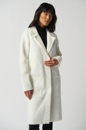 Notched Collar Coat