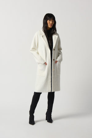 Notched Collar Coat