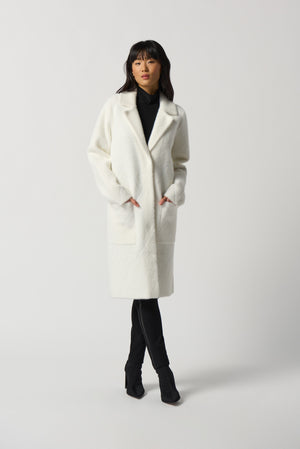 Notched Collar Coat