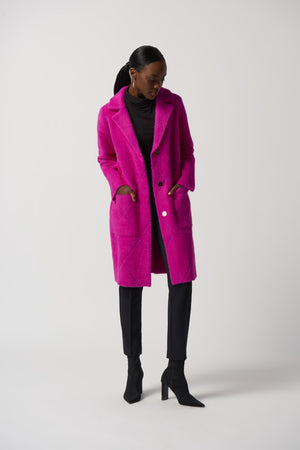 Notched Collar Coat