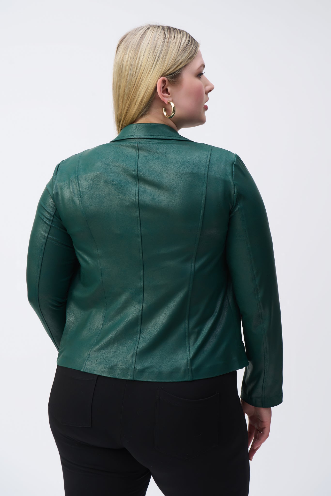 243 Collection - LDS Faux Leather Jacket