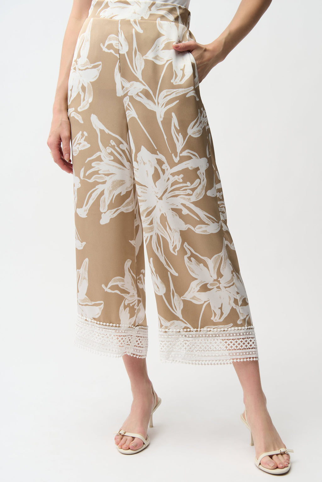 Joseph Ribkoff Floral Trousers