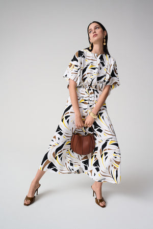 Joseph Ribkoff Patterned Dress (Long)