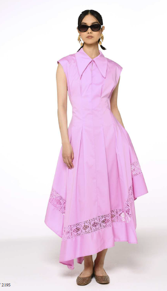 MILVA Purple Sleeveless Dress