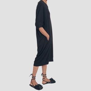 HALO BELMONT DRESS - BLACK
