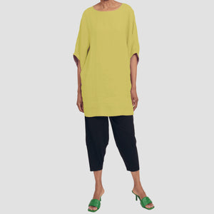 PIP WALTON TUNIC - LEMONGRASS