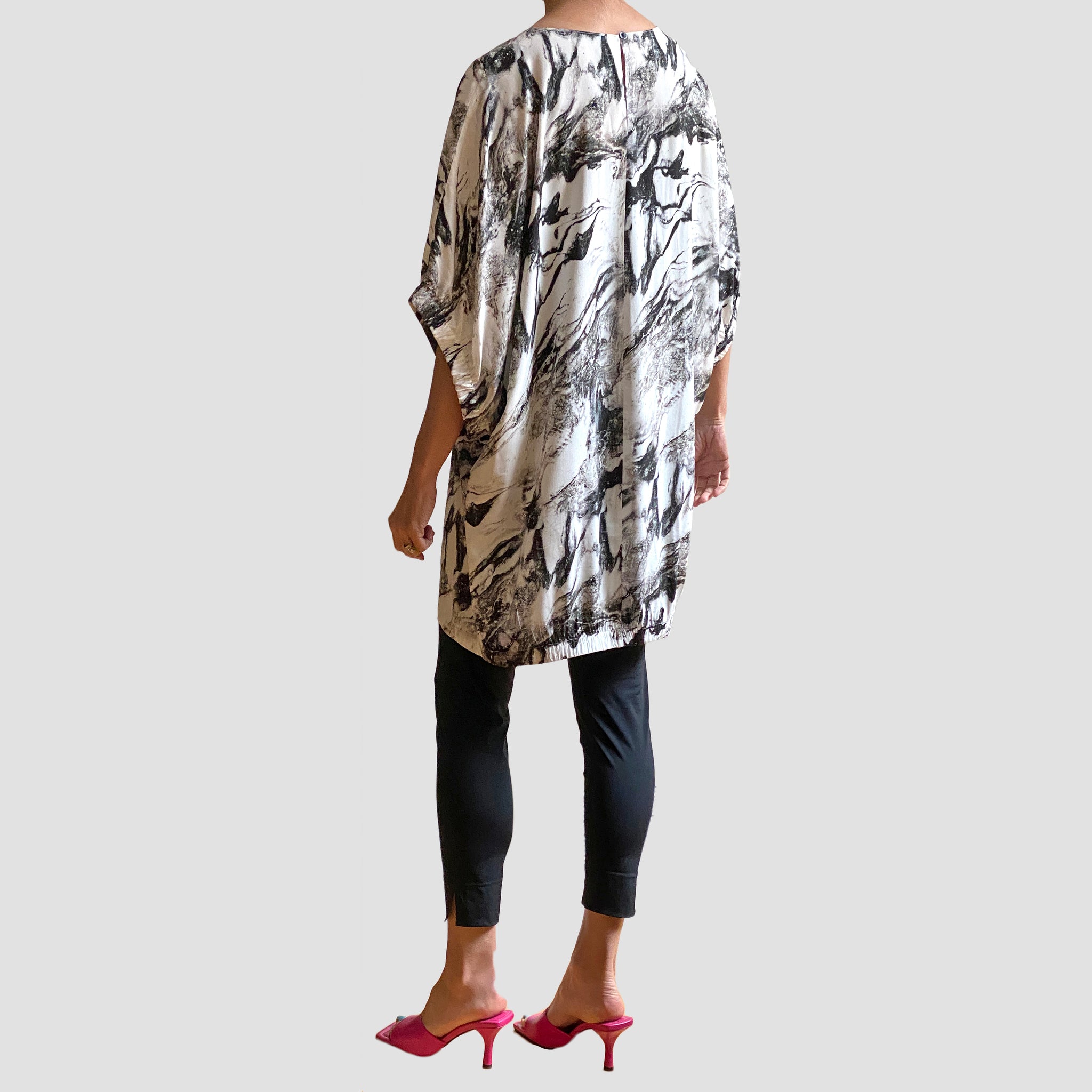 TRINICE WALTON TUNIC - WHITE MULTI