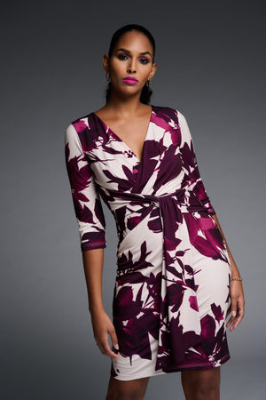 Floral Wrap Dress