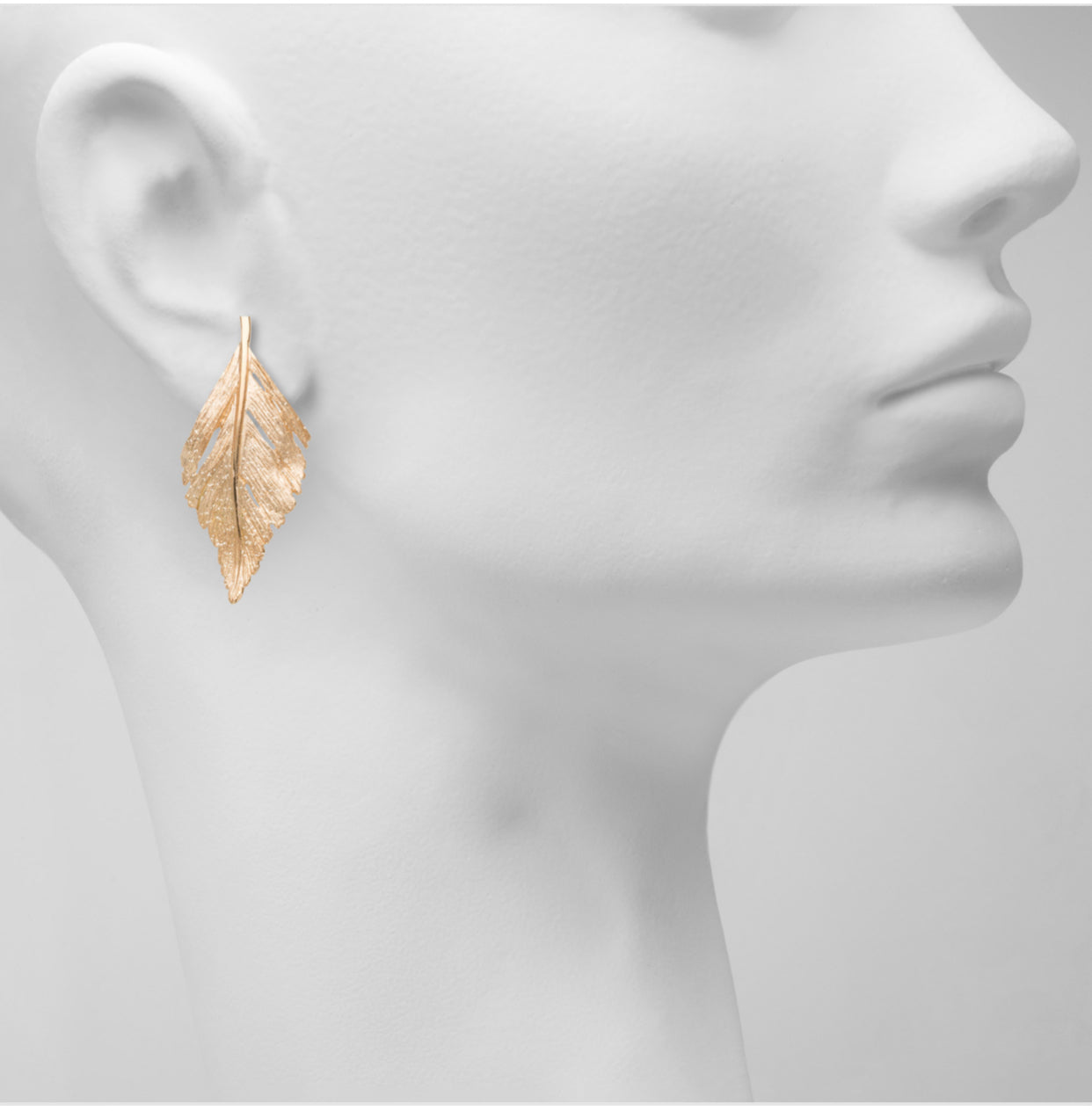 Gold Leaf Earrings