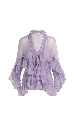 Daphne Blouse - Lavender